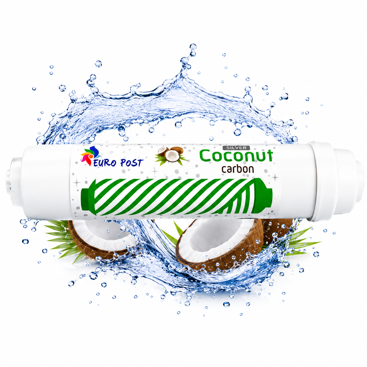 Coconut Carbon Post Filter – NSF Πιστοποιημένο