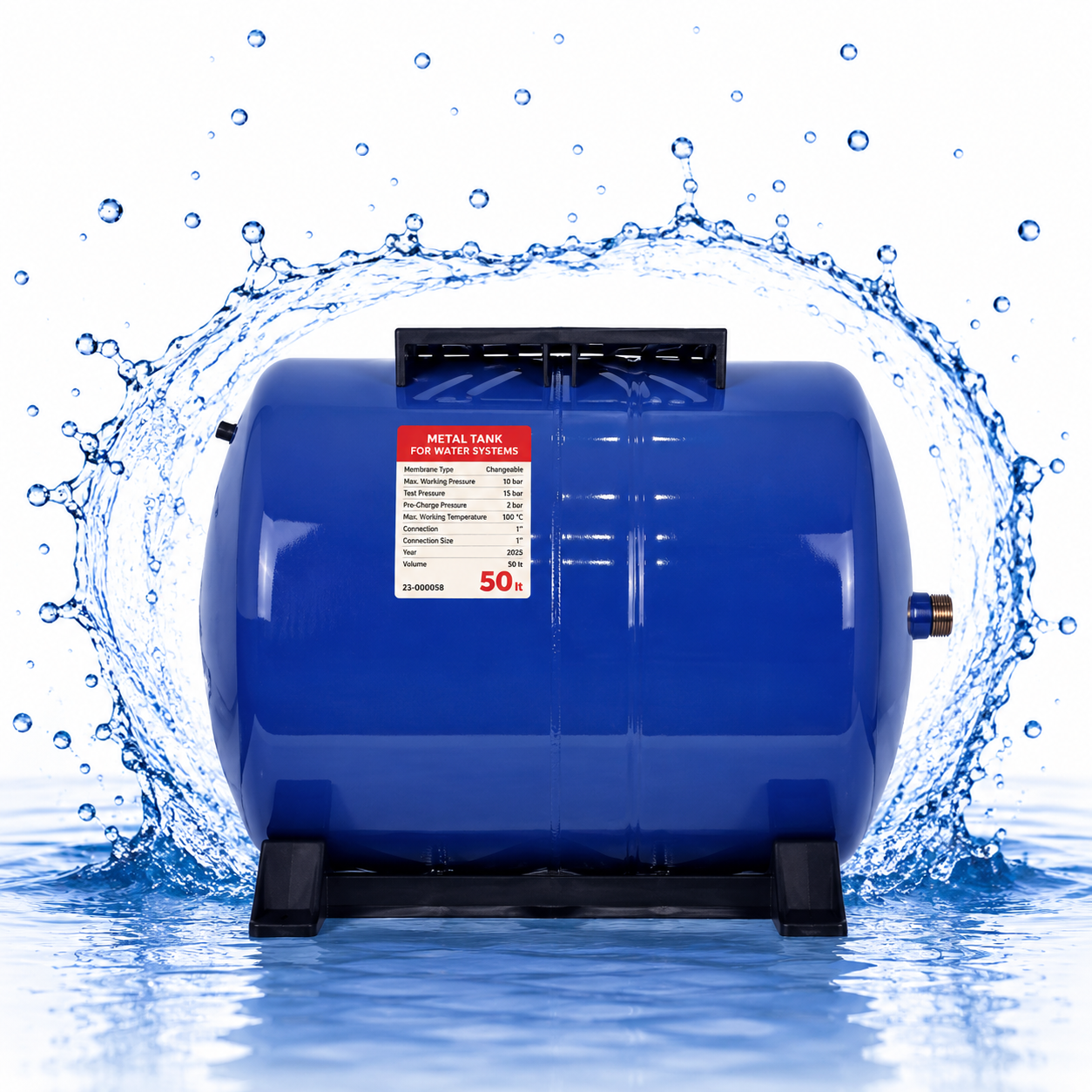 Μεταλλικό Δοχείο Πίεσης 50L